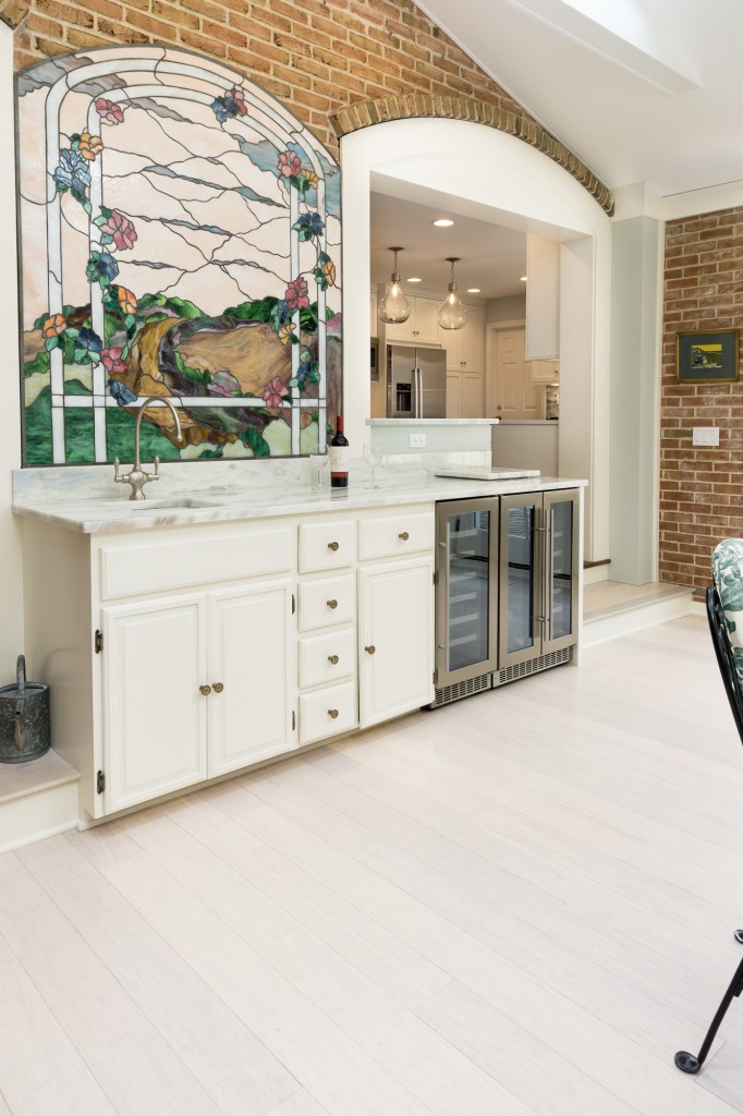 kitchenbeverage center remodeling photo