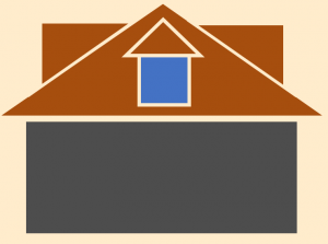 illustration of attic addition to home with dormers 